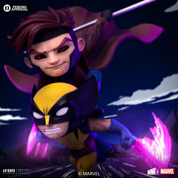 Gambit and Wolverine Statue - X-Men '97 - Minico - Iron Studios