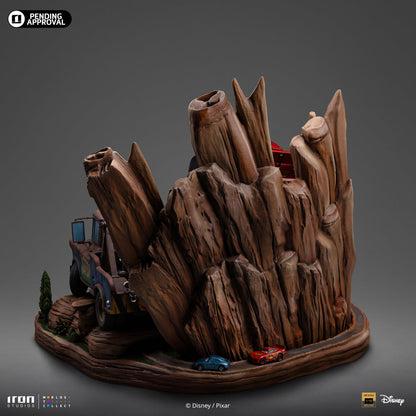 Pre-Order - Lightning McQueen & Tow Mater Statue - Cars - Deluxe Art Scale 1/10 - Iron Studios
