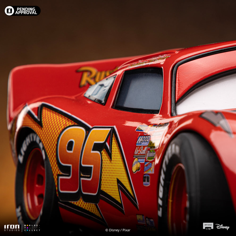 Pre-Order - Lightning McQueen Statue - Cars - Art Scale 1/10 - Iron Studios