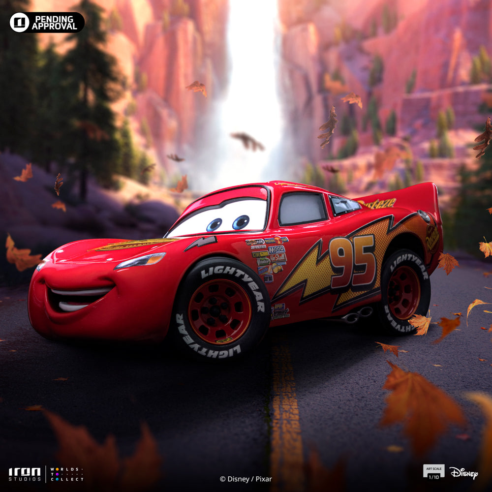 Pre-Order - Lightning McQueen Statue - Cars - Art Scale 1/10 - Iron Studios