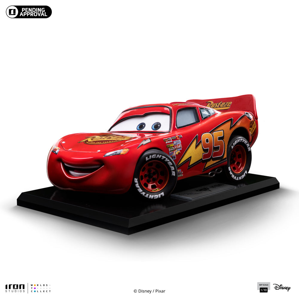 Pre-Order - Lightning McQueen Statue - Cars - Art Scale 1/10 - Iron Studios