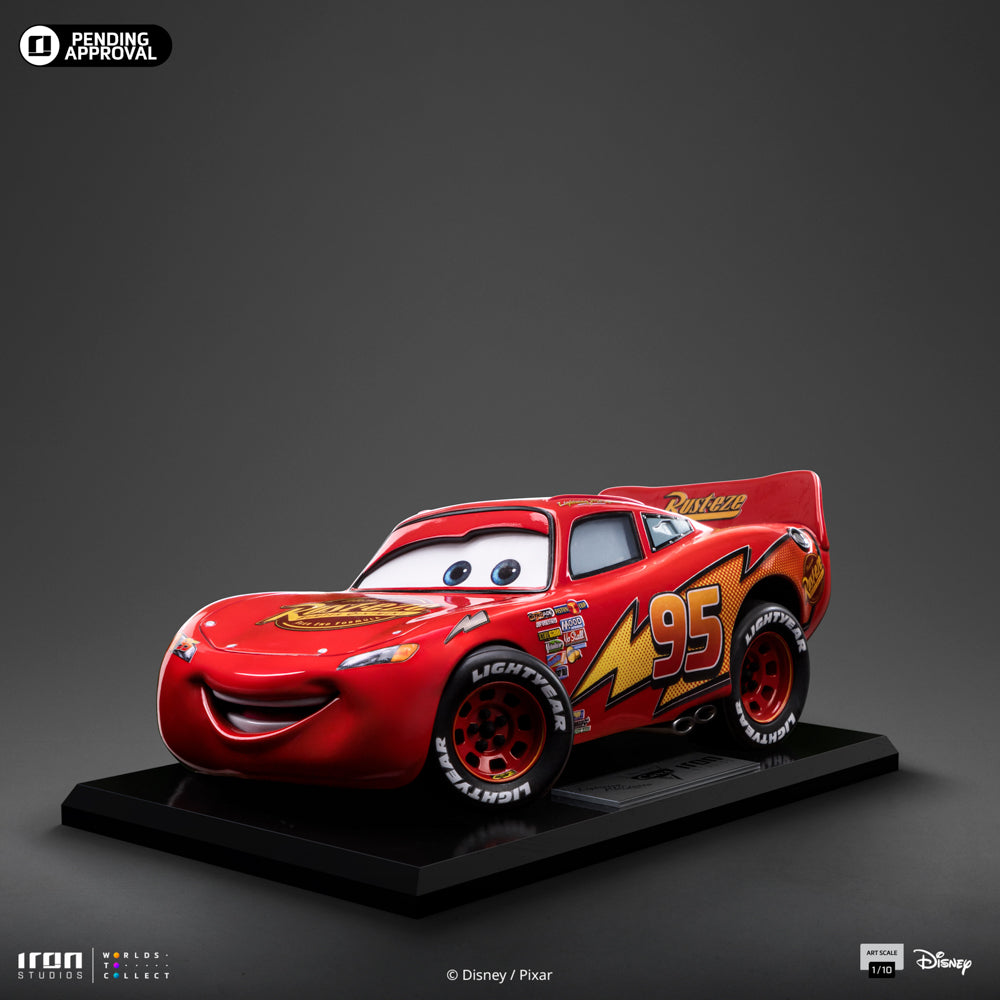 Pre-Order - Lightning McQueen Statue - Cars - Art Scale 1/10 - Iron Studios
