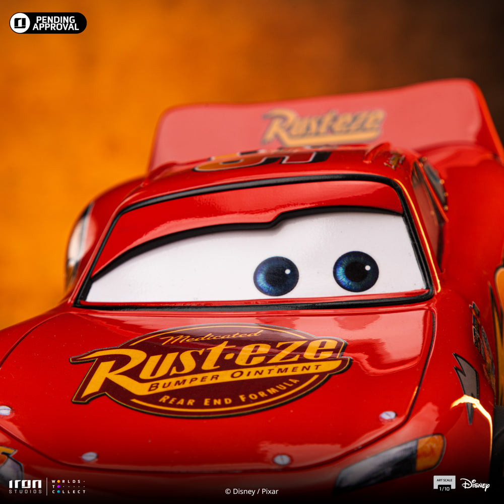 Pre-Order - Lightning McQueen Statue - Cars - Art Scale 1/10 - Iron Studios