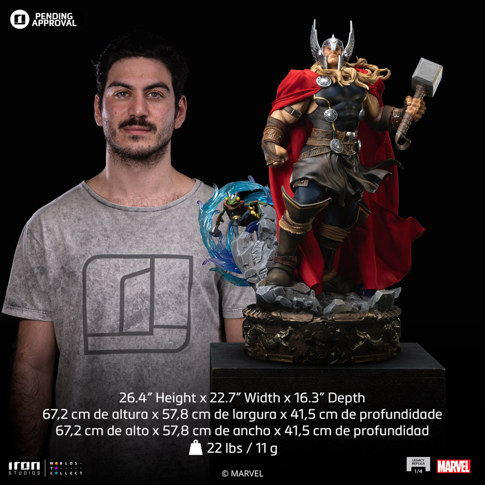 Thor Unleashed Statue - Marvel Comics - Legacy Replica 1/4 - Iron Studios