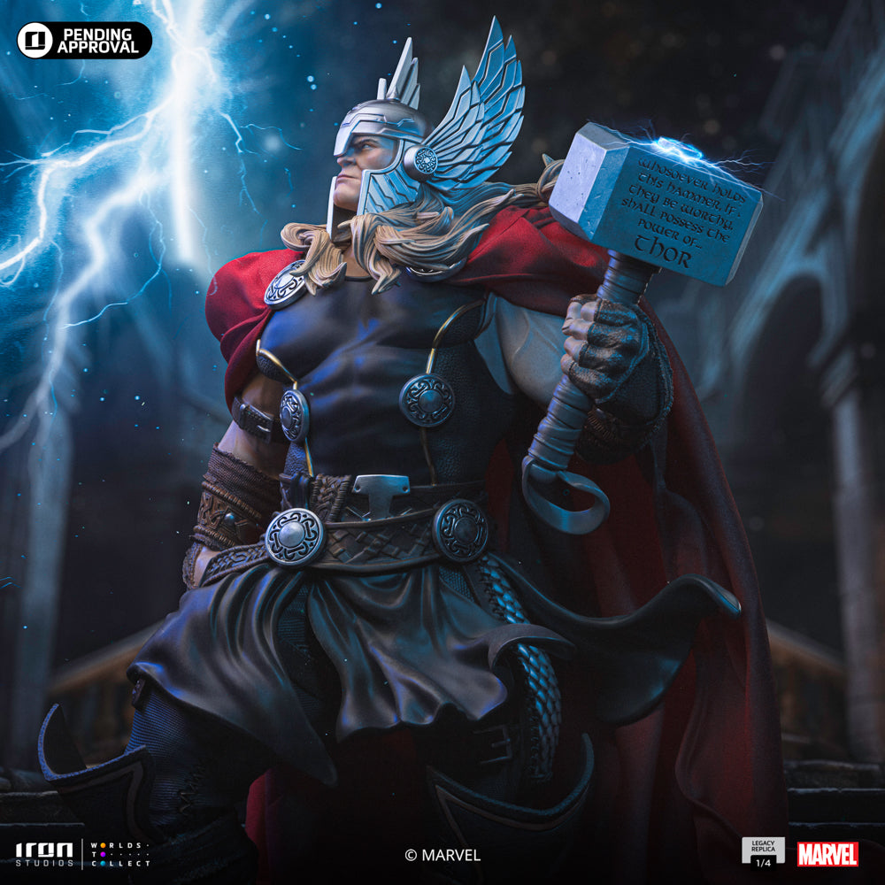 Thor Unleashed Statue - Marvel Comics - Legacy Replica 1/4 - Iron Studios