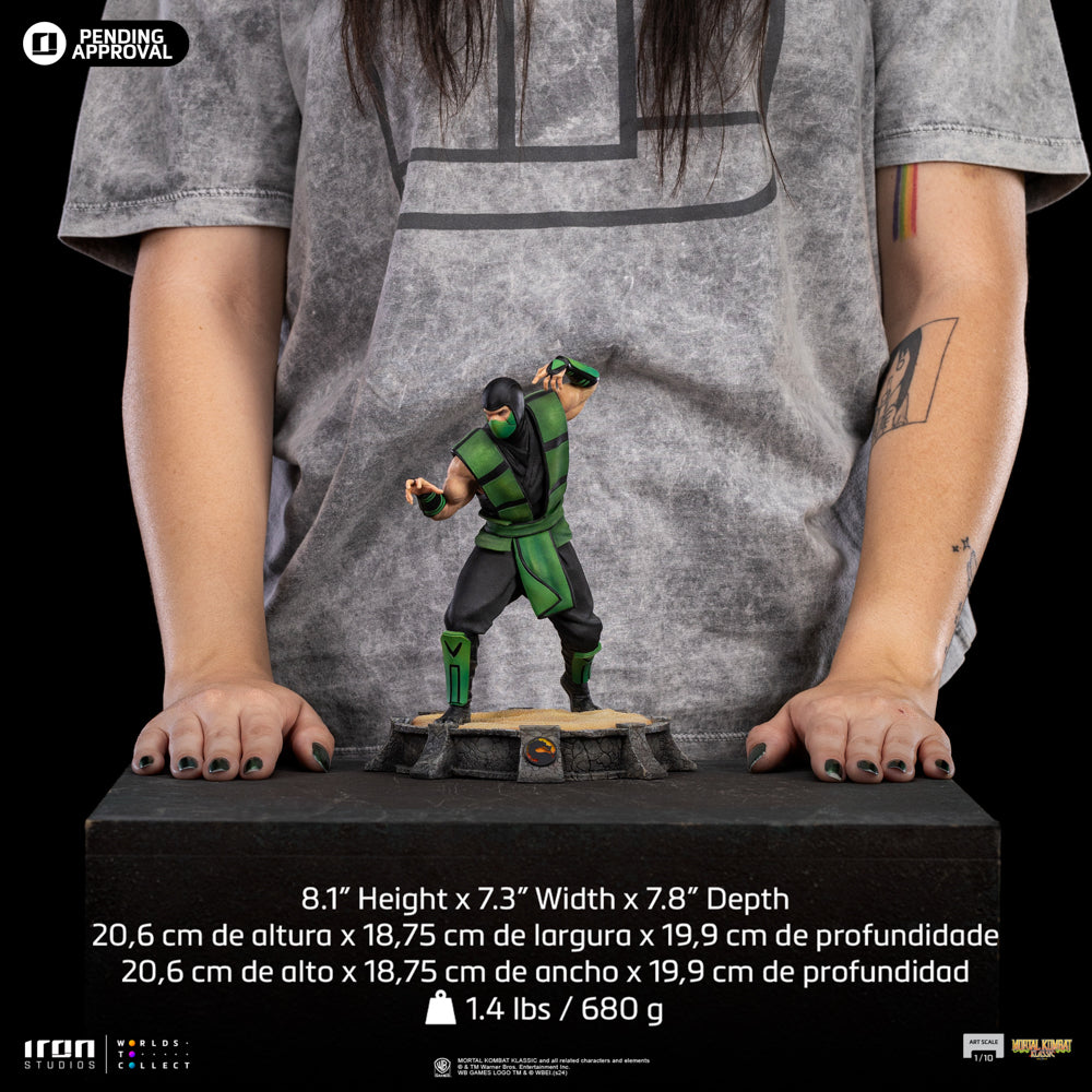 Pre-Order - Reptile Statue - Mortal Kombat - Art Scale 1/10 - Iron Studios