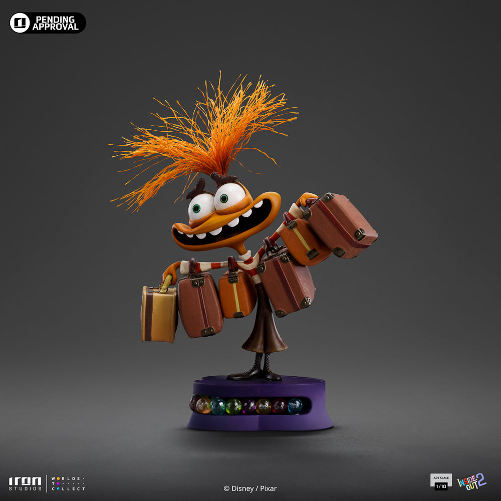 Pre-Order - Anxiety Statue - Inside Out 2 - Art Scale 1/10 - Iron Studios