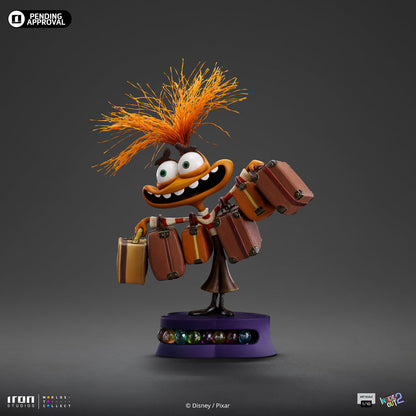 Pre-Order - Anxiety Statue - Inside Out 2 - Art Scale 1/10 - Iron Studios