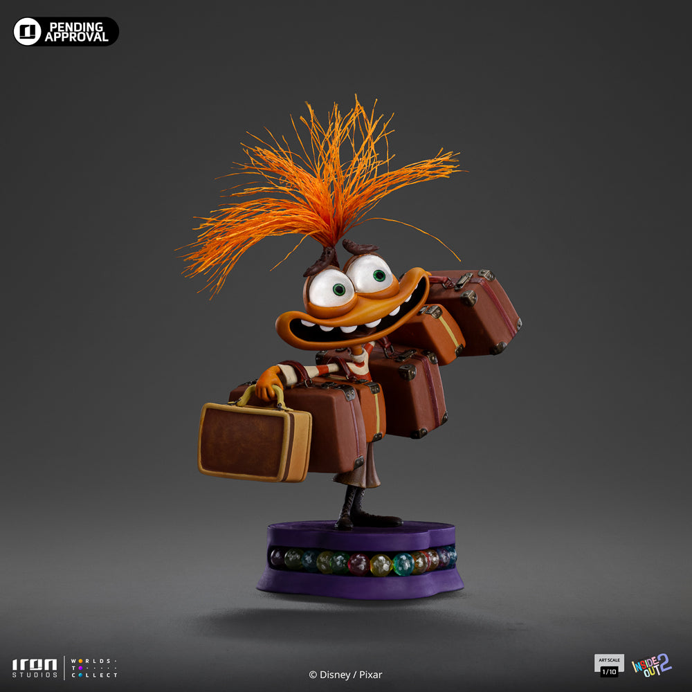 Pre-Order - Anxiety Statue - Inside Out 2 - Art Scale 1/10 - Iron Studios