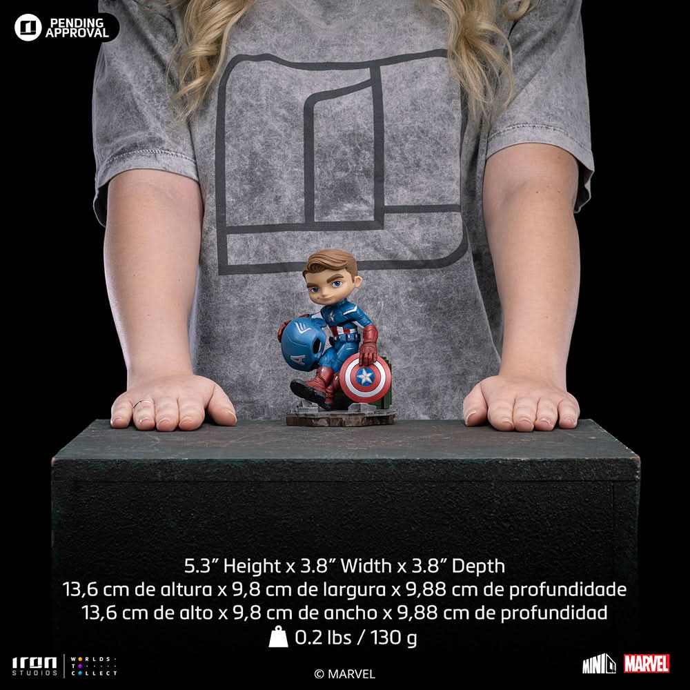 Captain America Statue - Infinity Saga - MIniCo - Iron Studios