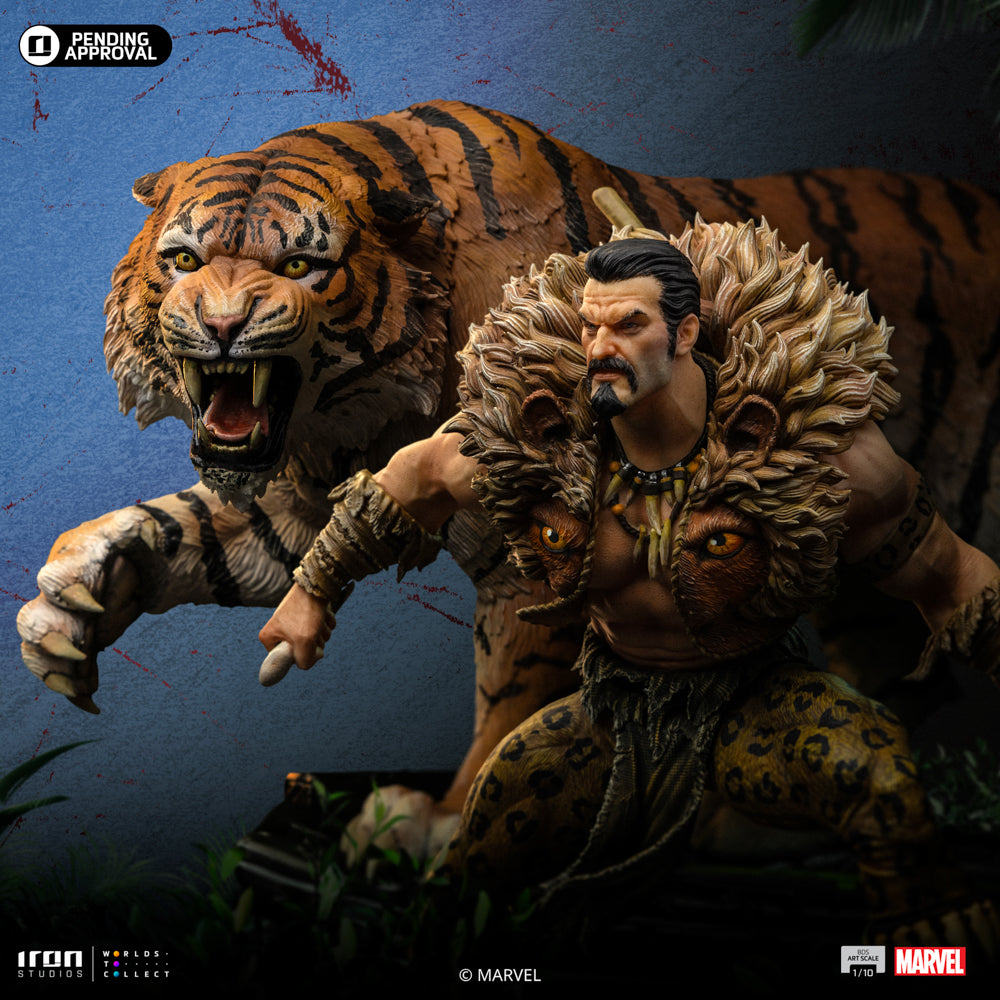 Kraven Statue - Spider-Man vs Villains Diorama - BDS Art Scale 1/10 - Marvel Comics