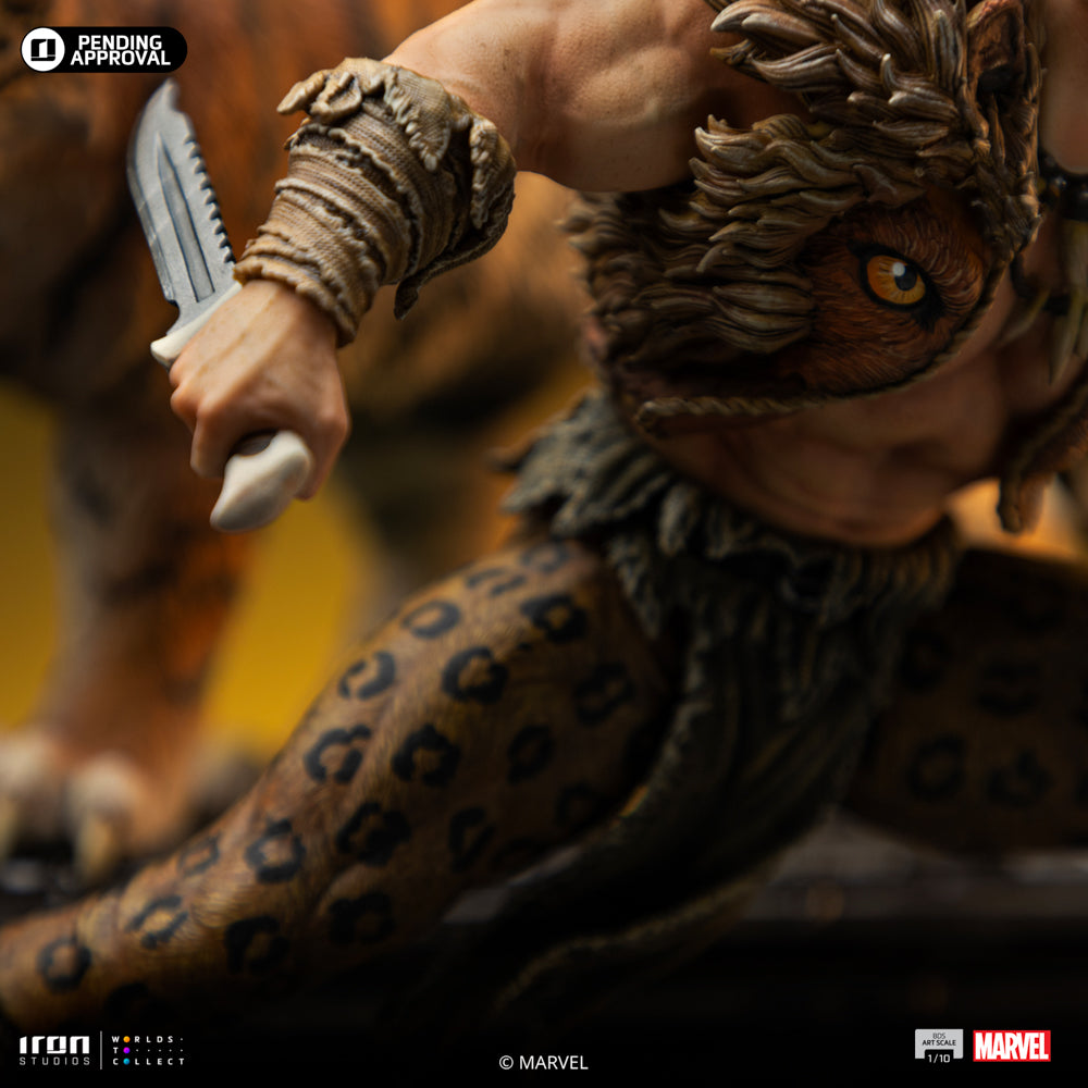 Kraven Statue - Spider-Man vs. Villains Diorama - BDS Art Scale 1/10 - Iron Studios