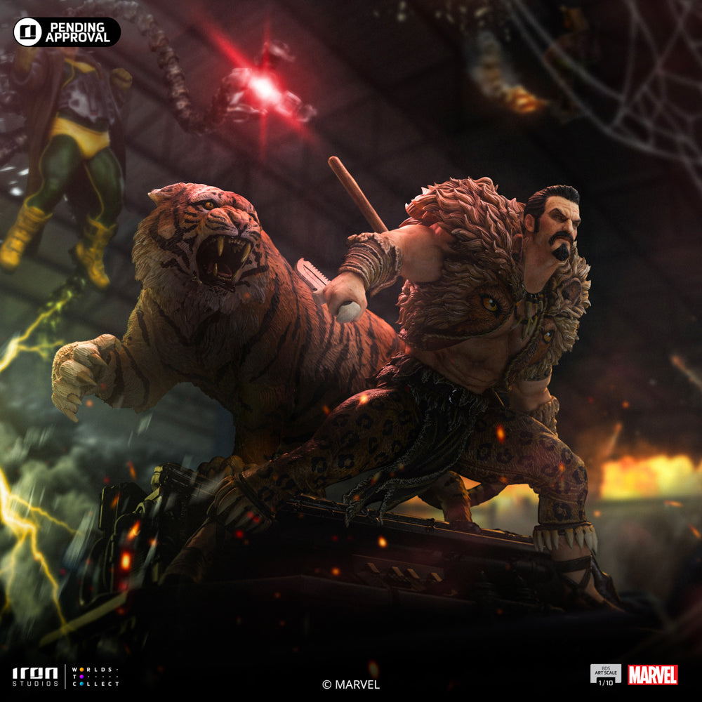 Kraven Statue - Spider-Man vs. Villains Diorama - BDS Art Scale 1/10 - Iron Studios