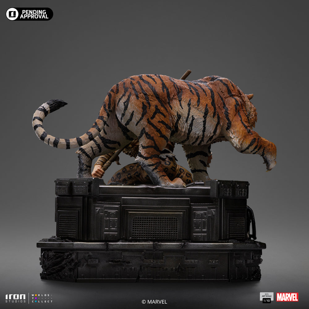 Kraven Statue - Spider-Man vs. Villains Diorama - BDS Art Scale 1/10 - Iron Studios
