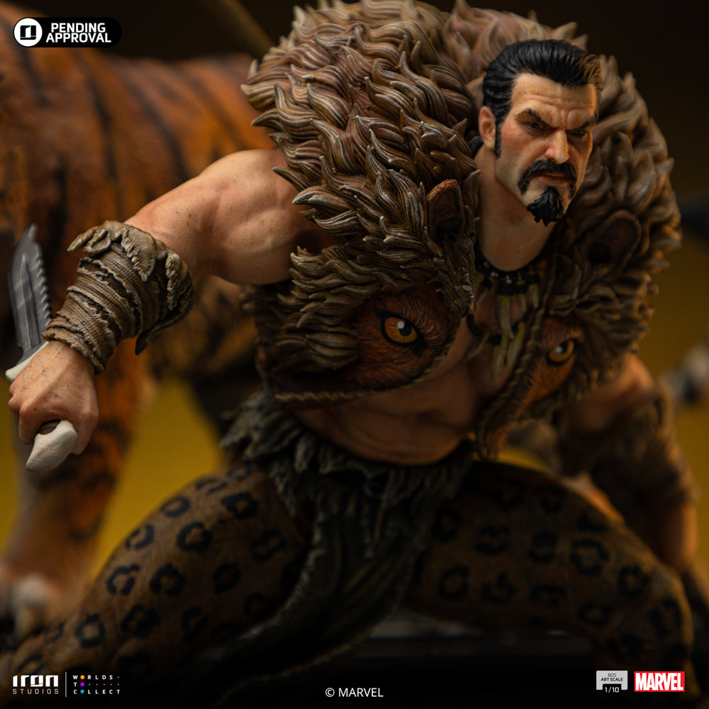 Kraven Statue - Spider-Man vs. Villains Diorama - BDS Art Scale 1/10 - Iron Studios