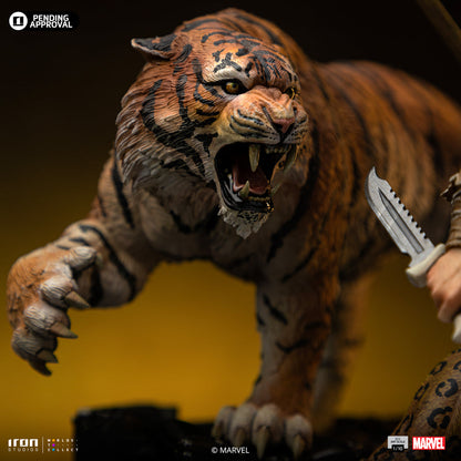 Kraven Statue - Spider-Man vs. Villains Diorama - BDS Art Scale 1/10 - Iron Studios