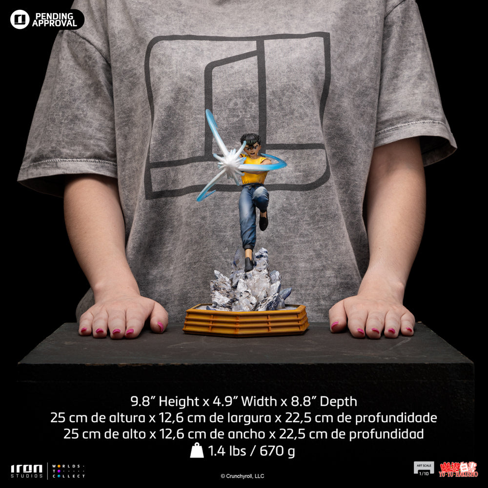 Yusuke Urameshi Statue - Yu Yu Hakusho - Art Scale 1/10 - Iron Studios