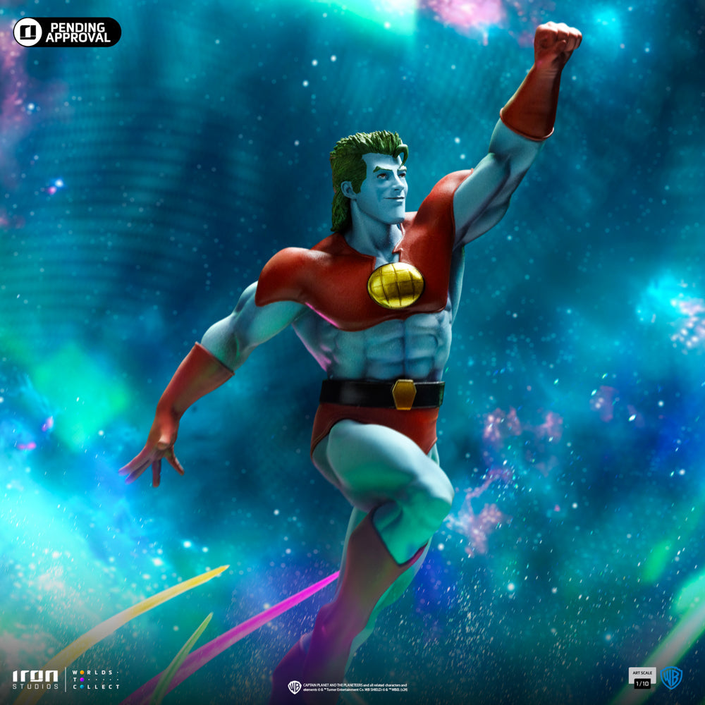 Captain Planet Statue - Captain Planet and the Planeteers - Art Scale 1/10