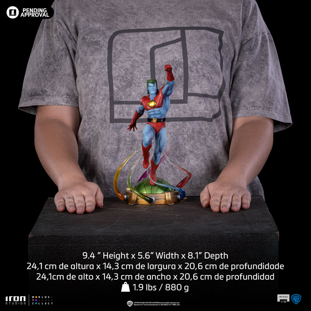 Captain Planet Statue - Captain Planet and the Planeteers - Art Scale 1/10 - Iron Studios