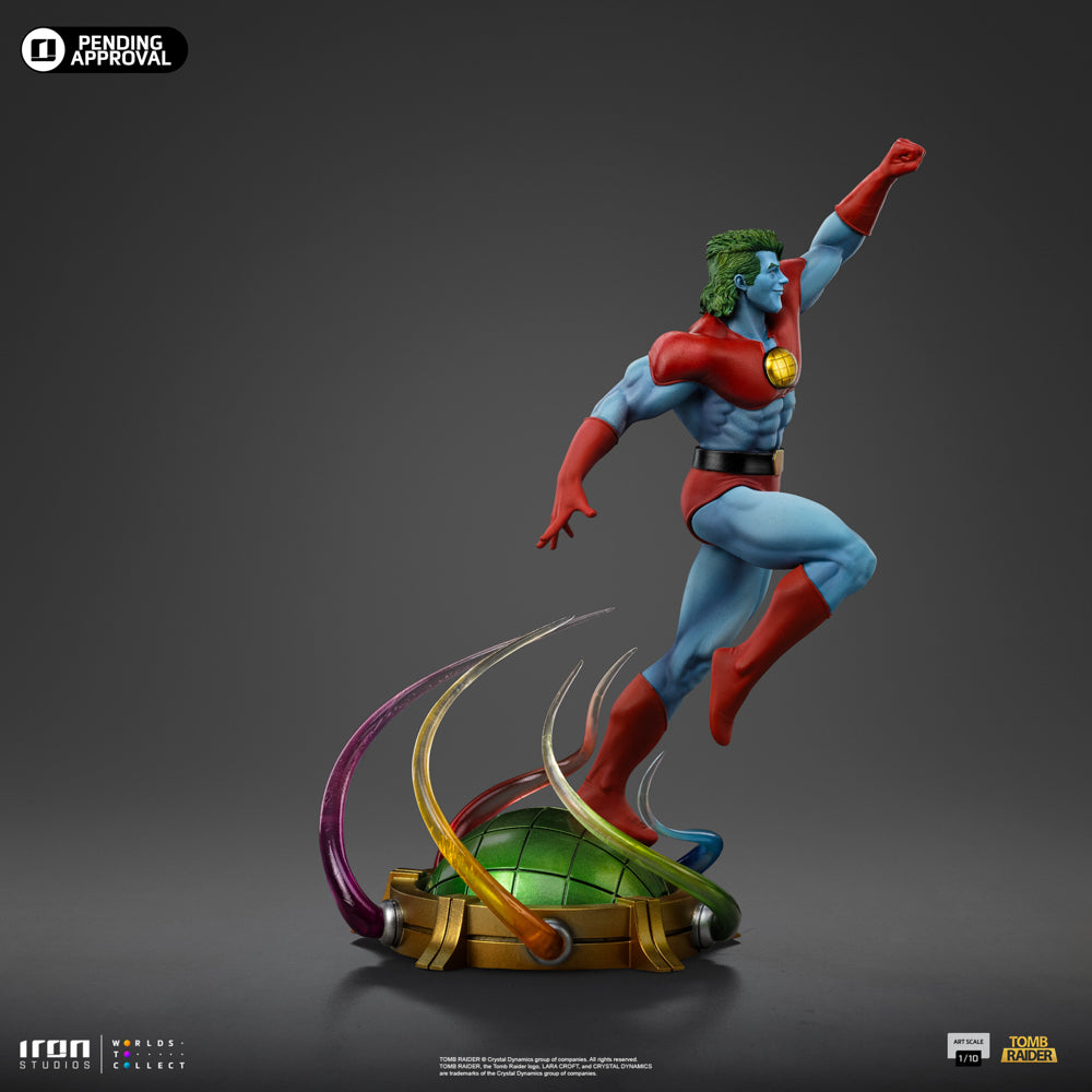 Captain Planet Statue - Captain Planet and the Planeteers - Art Scale 1/10 - Iron Studios