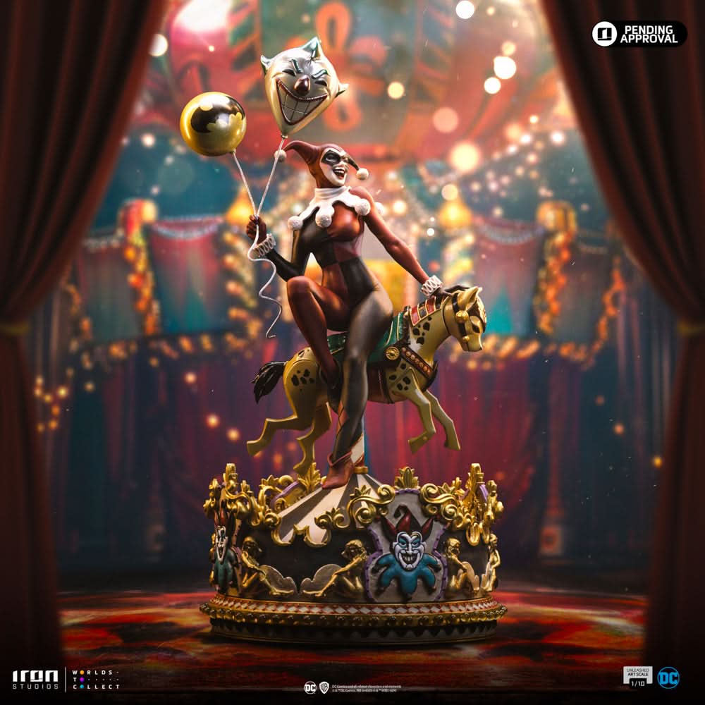 Harley Quinn Unleashed Statue - DC Comics - Art Scale 1/10 - Iron Studios