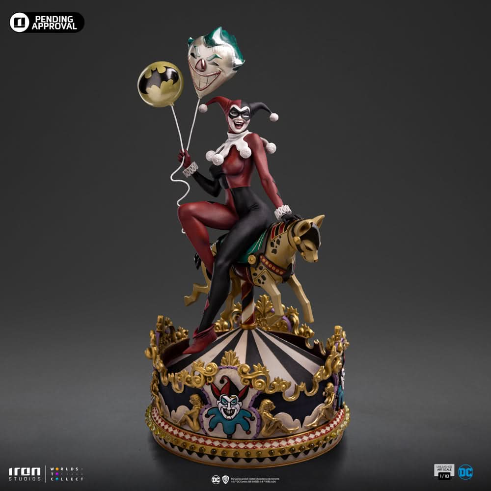 Harley Quinn Unleashed Statue - DC Comics - Art Scale 1/10 - Iron Studios