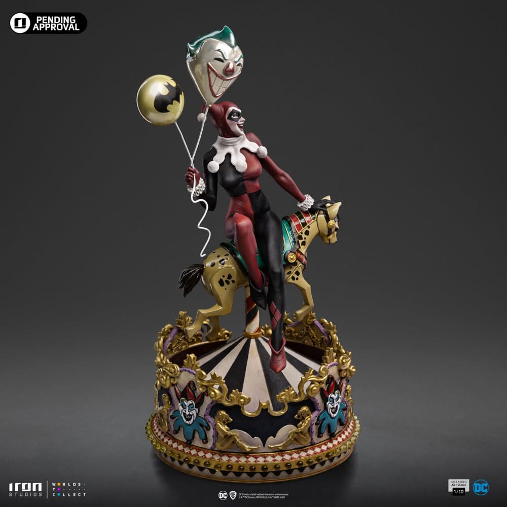Harley Quinn Unleashed Statue - DC Comics - Art Scale 1/10 - Iron Studios