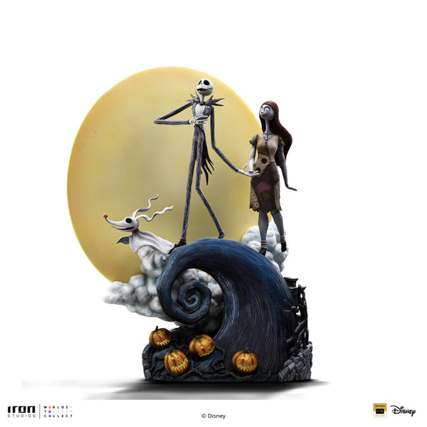 Jack and Sally Statue - Nightmare Before Christmas - Deluxe Art Scale 1/10 - Disney Classics