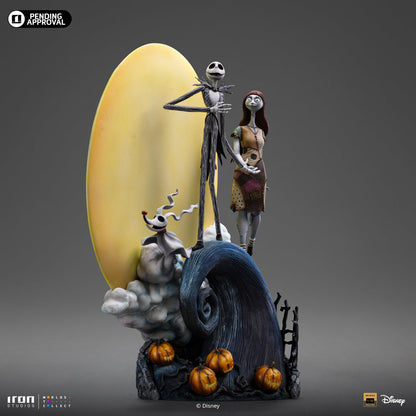 Jack and Sally Statue - Nightmare Before Christmas - Deluxe Art Scale 1/10 - Iron Studios