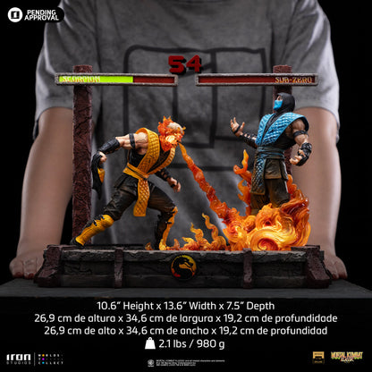 Scorpion Fatality Statue - Mortal Kombat - Art Scale 1/10 - Iron Studios