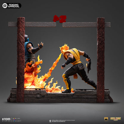 Scorpion Fatality Statue - Mortal Kombat - Art Scale 1/10 - Iron Studios