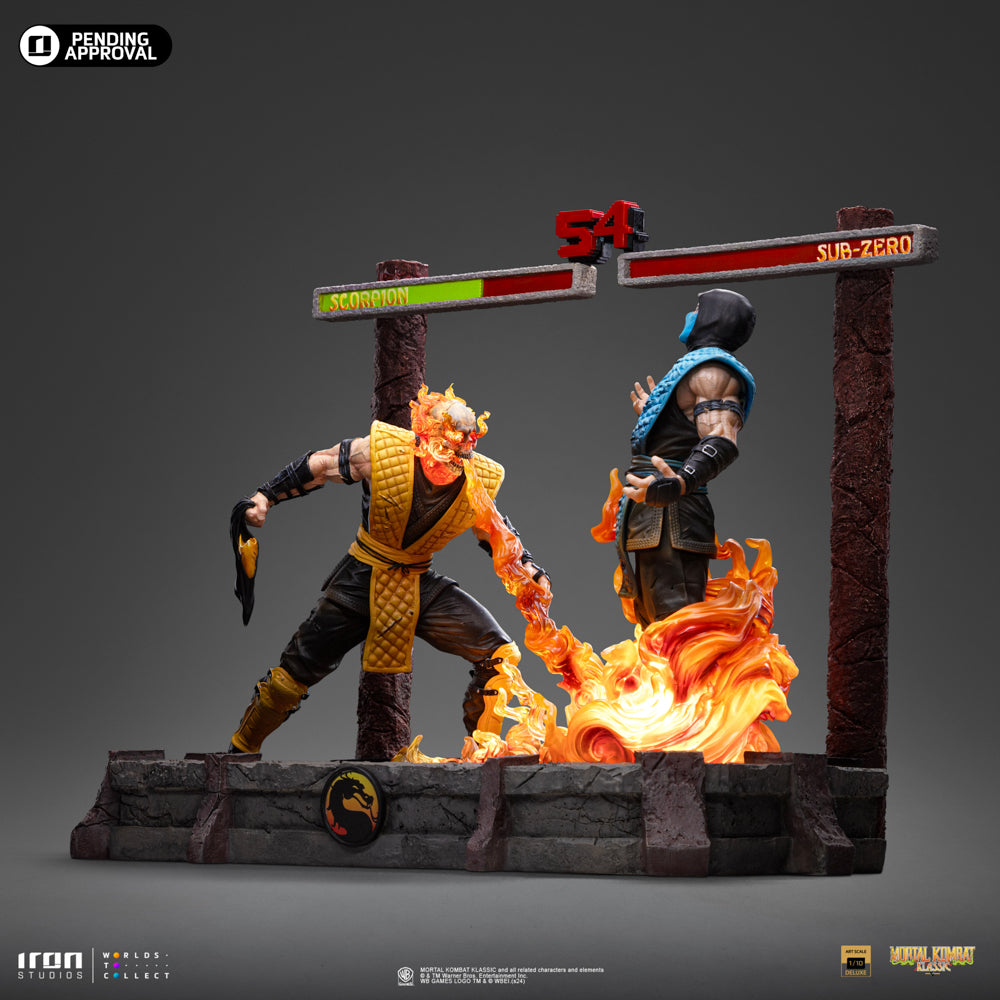 Scorpion Fatality Statue - Mortal Kombat - Art Scale 1/10 - Iron Studios