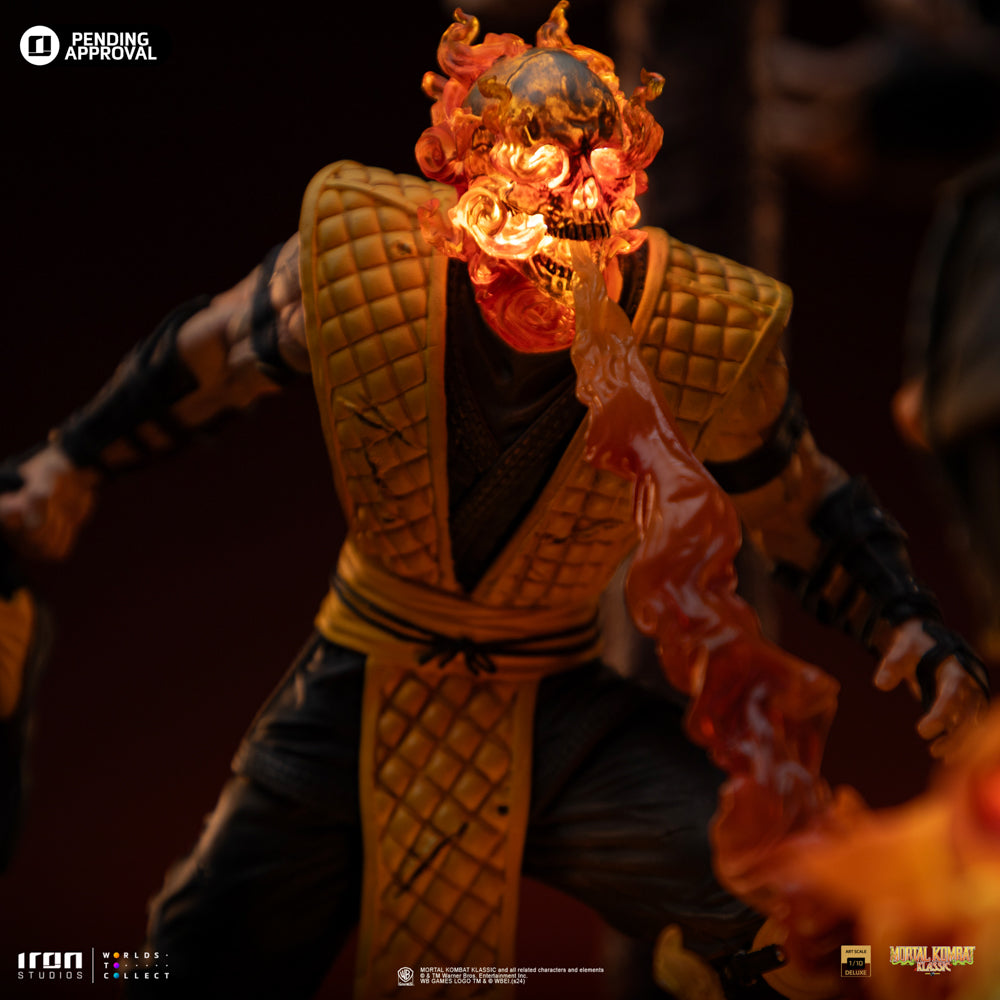 Scorpion Fatality Statue - Mortal Kombat - Art Scale 1/10 - Iron Studios