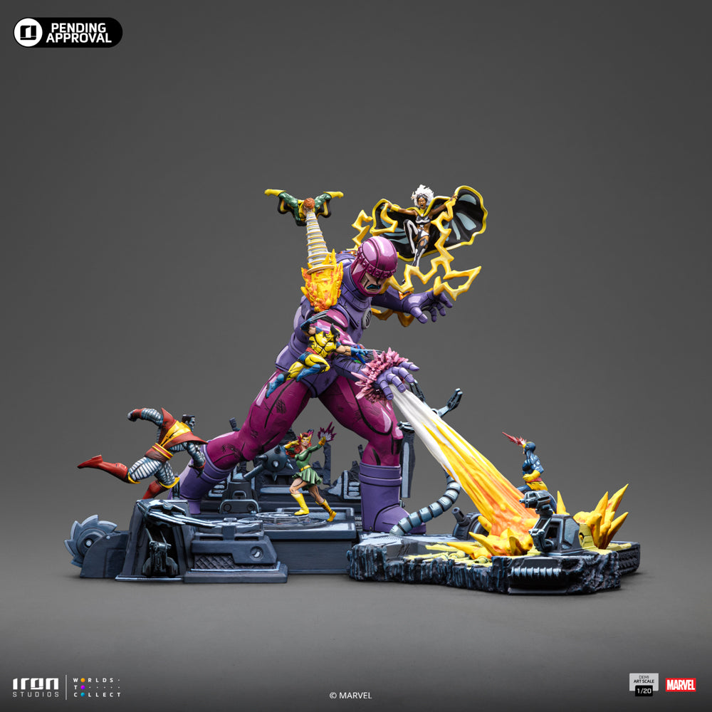 X-Men Danger Room Diorama A (Comics Color Variant) Statue - Demi Art Scale 1/20 - Iron Studios