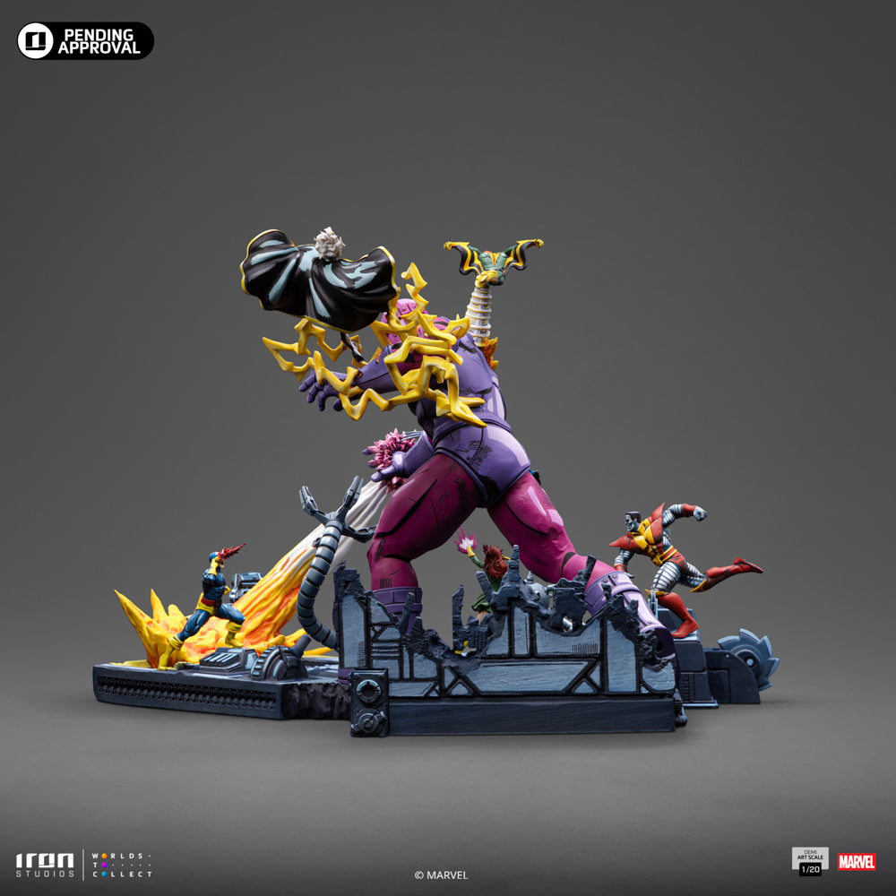 X-Men Danger Room Diorama A (Comics Color Variant) Statue - Demi Art Scale 1/20 - Iron Studios