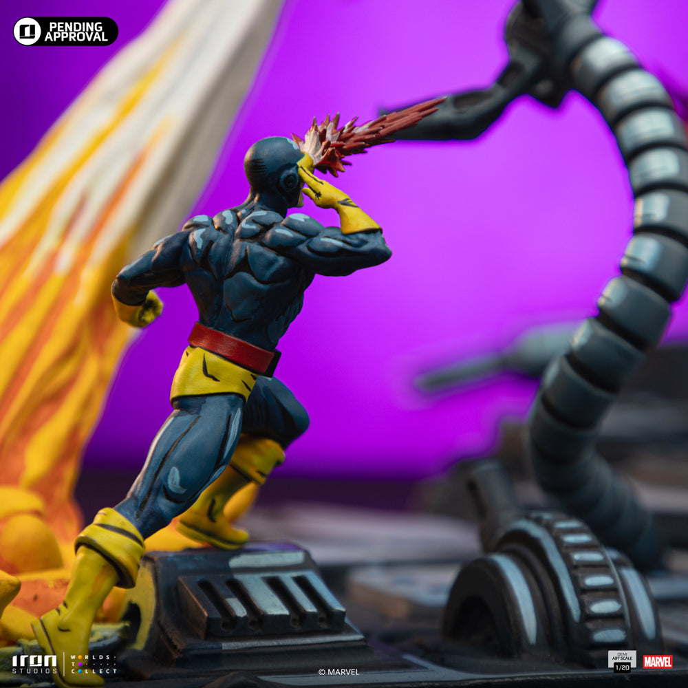 X-Men Danger Room Diorama A (Comics Color Variant) Statue - Demi Art Scale 1/20 - Iron Studios
