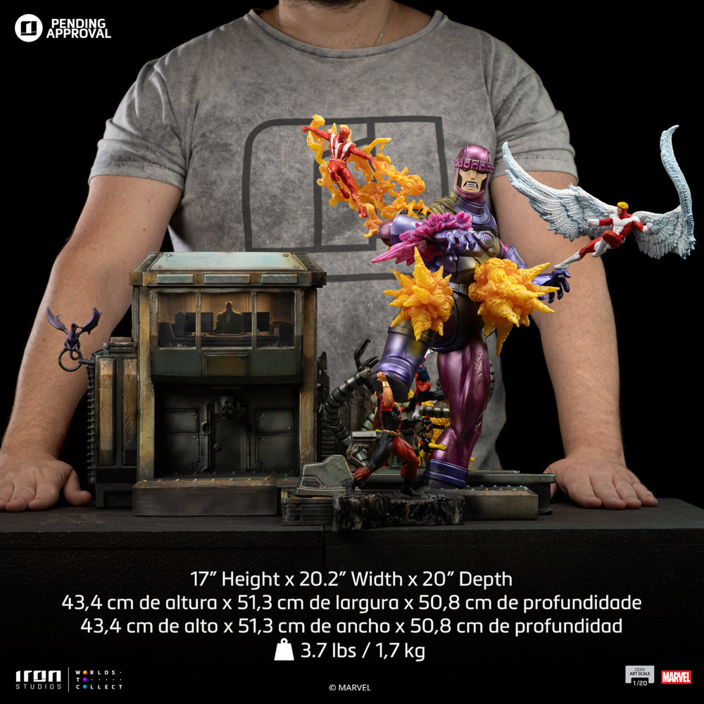 X-Men Danger Room B Statue - X-Men - Demi Art Scale 1/20 - Iron Studios