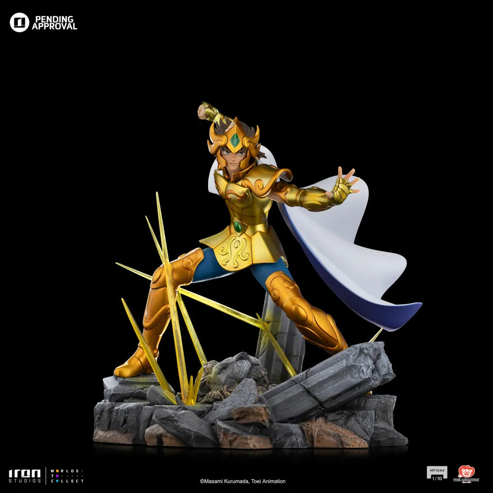 Leo Aiolia Statue - Saint Seiya - Art Scale 1/10 - Iron Studios