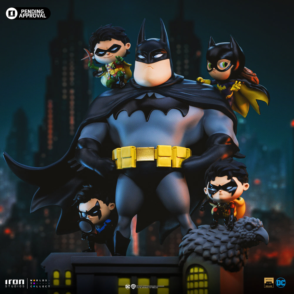 Batman Family Statue - DC Comics - Animated Icons - Iron Studios