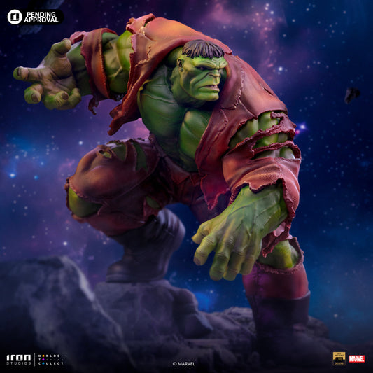 Hulk Deluxe Statue - Infinity Gauntlet Diorama - Art Scale 1/10 - Iron Studios