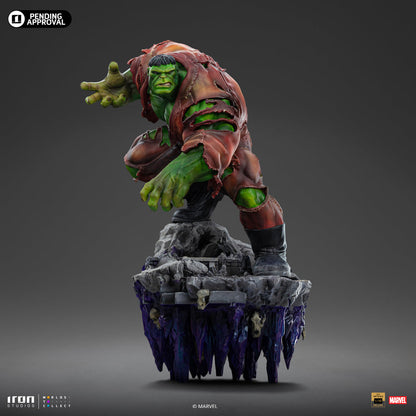 Hulk Deluxe Statue - Infinity Gauntlet Diorama - Art Scale 1/10 - Iron Studios