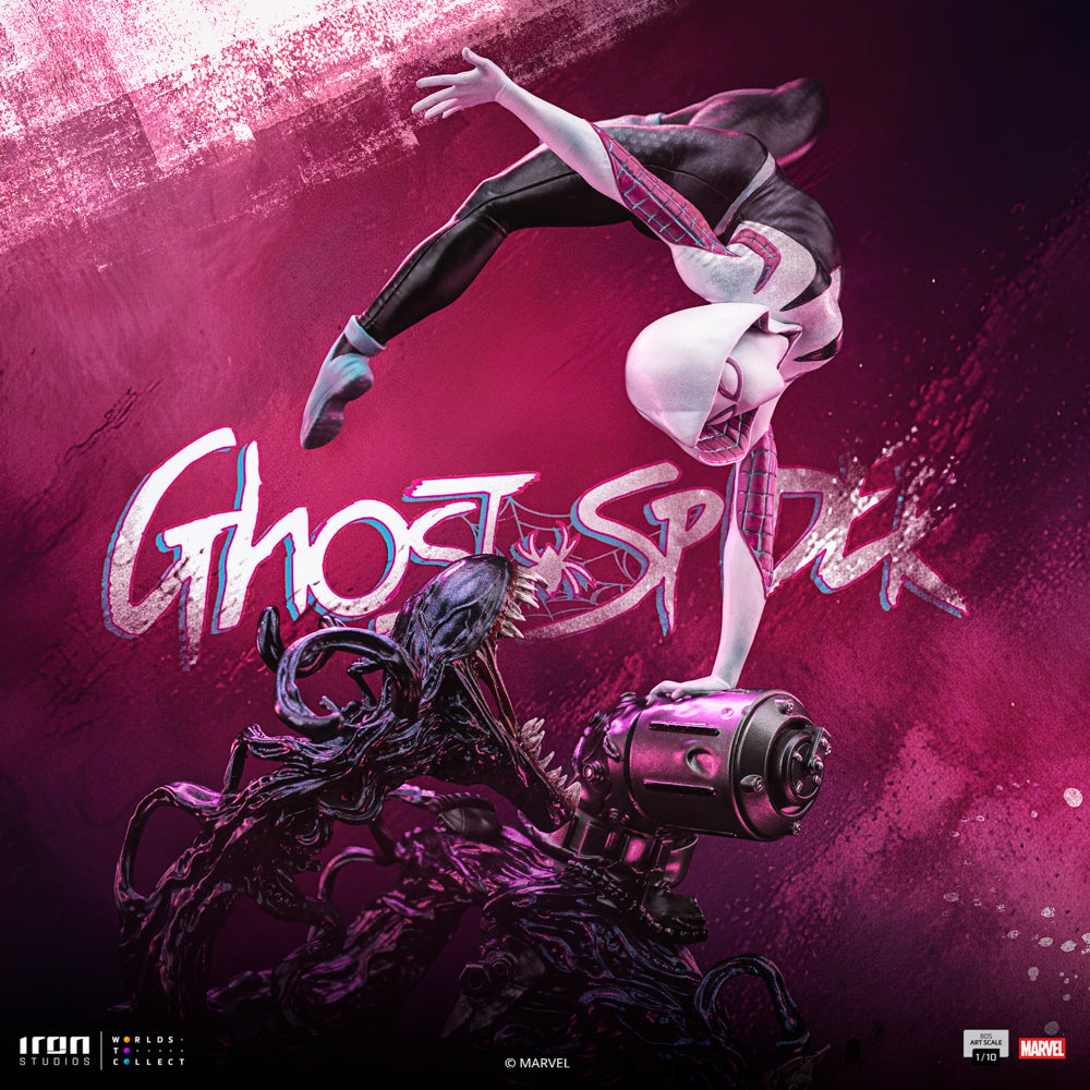 Ghost-Spider Statue - Spider-Man vs Villains Diorama - Art Scale 1/10 - Marvel Comics