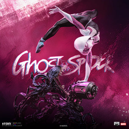 Ghost-Spider Statue - Spider-Man vs. Villains Diorama - Art Scale 1/10 - Iron Studios