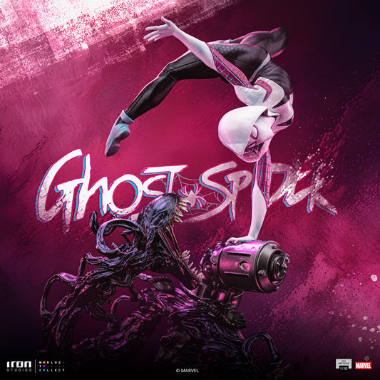 Ghost-Spider Statue - Spider-Man vs. Villains Diorama - Art Scale 1/10 - Iron Studios