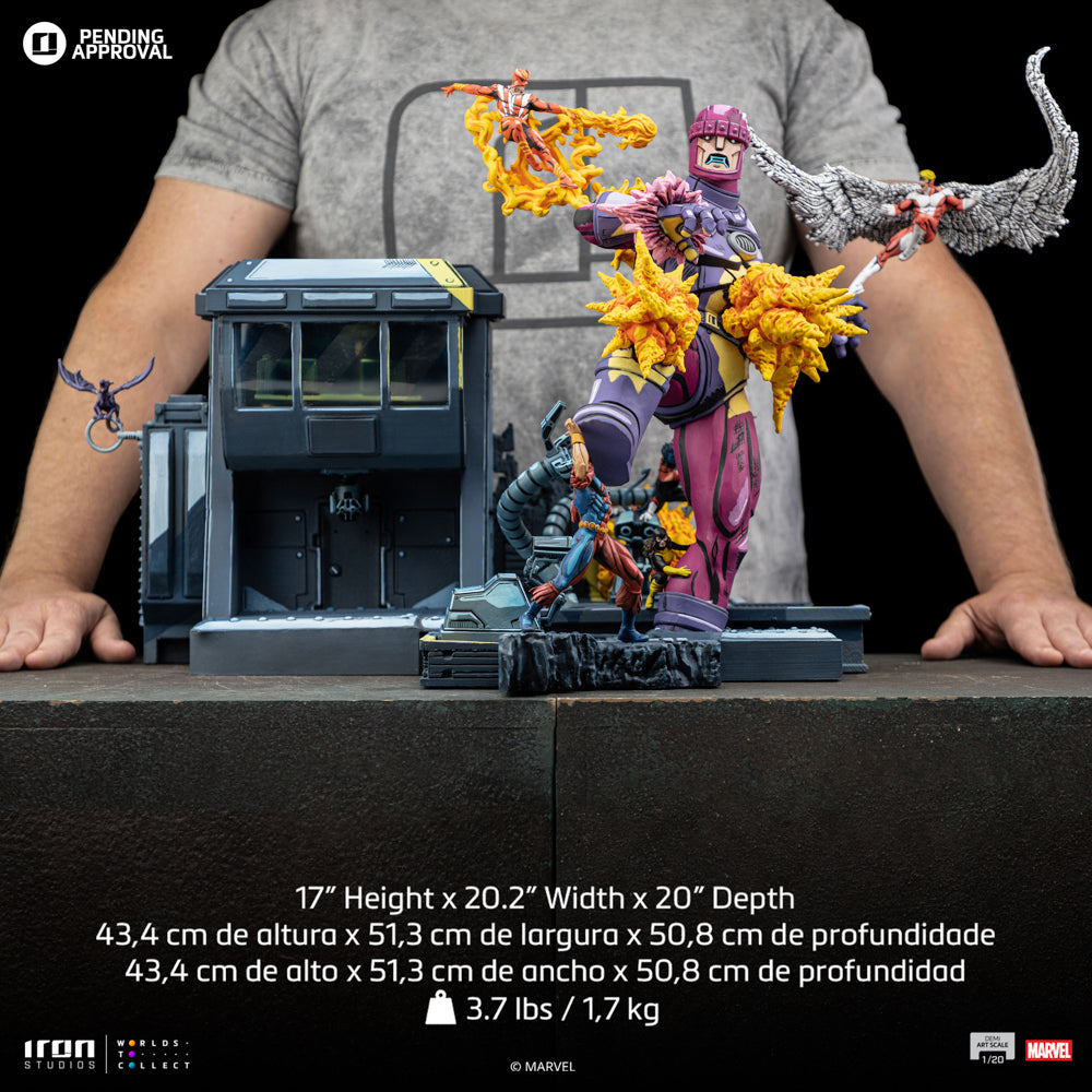 X-Men Danger Room B (Comics Version) Statue - X-Men - 1/20 Scale Demi Art - Iron Studios
