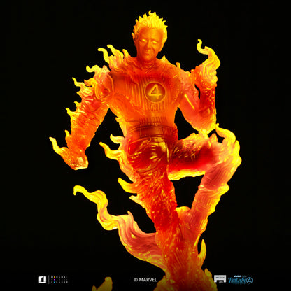 Human Torch Statue - The Fantastic Four: First Steps - Art Scale 1/10 - Iron Studios