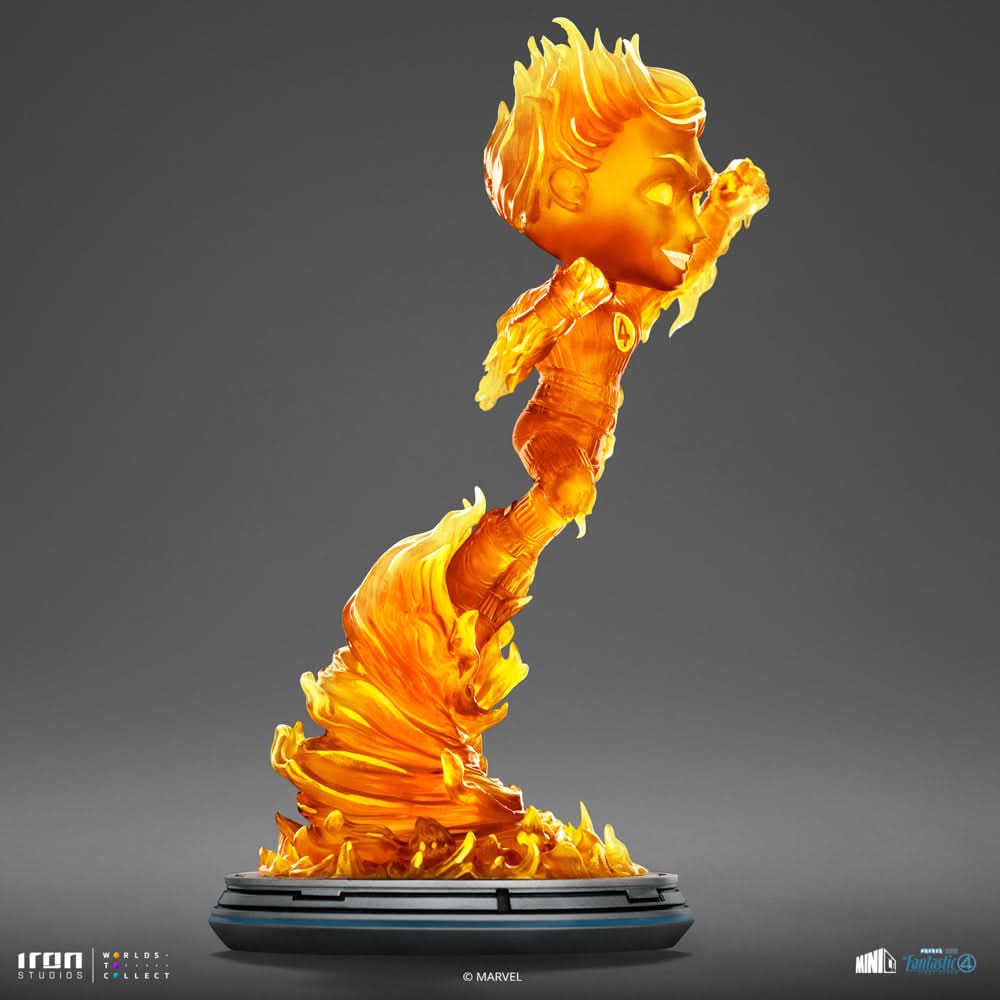 Human Torch Statue - The Fantastic Four: First Steps - Minico - Iron Studios