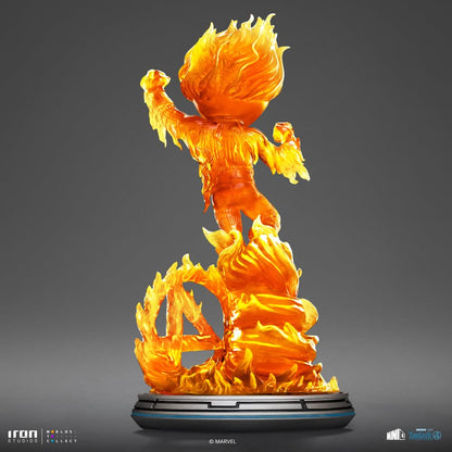 Human Torch Statue - The Fantastic Four: First Steps - Minico - Iron Studios