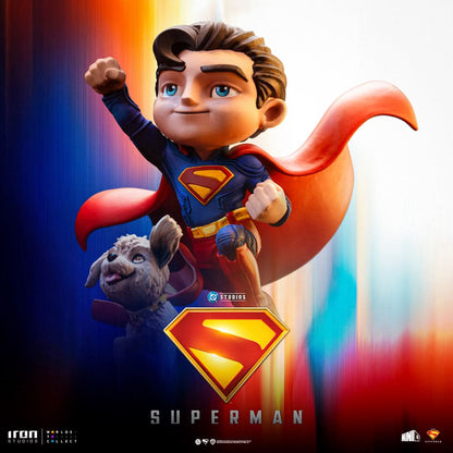 Superman and Krypto Statue - Superman - MiniCo - Iron Studios