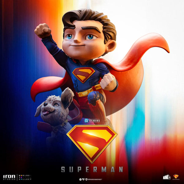 Superman and Krypto Figure - Superman - Mini Co. - DC Comics